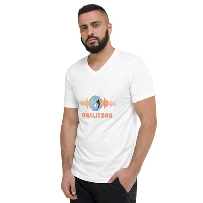 Unisex Short Sleeve V-Neck T-Shirt